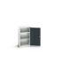 Bott 1 Door Sheet Steel  Lockable Floor Standing Cupboard, 525 x 350 x 900mm