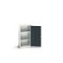 Bott 1 Door Sheet Steel  Lockable Floor Standing Cupboard, 525 x 350 x 1000mm