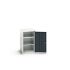 Bott 1 Door Sheet Steel  Lockable Floor Standing Cupboard, 525 x 550 x 900mm