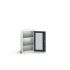 Bott Faliszekrény 1 ajtós Lemezacél, zárható, földön álló, 525 x 350 x 900mm