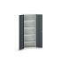 Bott 2 Door, 0 Drawer Sheet Steel Floor Standing Cupboard, 800 x 350 x 2000mm