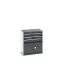 Bott 2 Door Sheet Steel  Lockable Floor Standing Cabinet, 800 x 525 x 900mm