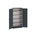 Bott 2 Door, 0 Drawer Sheet Steel Floor Standing Cupboard, 1050 x 525 x 2000mm