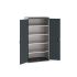 Bott 2 Door, 0 Drawer Sheet Steel Floor Standing Cupboard, 1050 x 650 x 2000mm