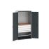 Bott 2 Door Sheet Steel  Lockable Floor Standing Cupboard, 1050 x 650 x 2000mm