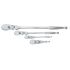 GearWrench 81230T 1/2, 1/4, 3/8 Square Ratchet Set with Full Polish Handle, 500 mm Overall