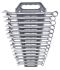 GearWrench 18-Piece Wrench Set, 8, 9, 10, 11, 12, 13, 14, 15, 16, 17, 18, 19, 20, 21, 22, Alloy Steel