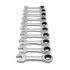 GearWrench 10-Piece Wrench Set, 10, 11, 12, 13, 14, 15, 16, 17, 18, 19, Alloy Steel