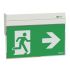 Schneider Electric LED Emergency Exit Sign, Wall, 1.6 W, Maintained
