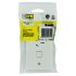 HPM White 1 Gang Power Socket, Double Pole Poles, 15A, Type I - ANZ/CN, Indoor Use