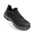 MS 10 LOW Unisex Black Composite Toe Capped Safety Shoes, UK 3, EU 36