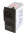 RS PRO 4A, 250 V ac Socket Snap-In IEC Filter 2 Pole, Faston 1 Fuse