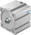 Festo Pneumatic Compact Cylinder - AEN-S-63, 63mm Bore, 25mm Stroke, AEN Series, Single Acting