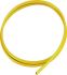 Festo Yellow Round Plastic Tube x 4mm OD x 2.6mm ID x 1.4mm