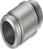 NPQR Series Push-in Fitting, G 1/2 Male to Push In 16 mm, Threaded-to-Tube Connection Style, NPQR-DK-G12