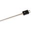 Electrotherm282 Type J Thermocouple 500mm Length, 6mm Diameter, 0°C → +700°C