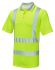PULSAR反光安全polo衫, 短袖, 黄色, 尺寸 (UK) 2XLin 男款