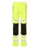 Pantalones de alta visibilidad PULSAR, talla 51 → 53plg, de color Amarillo, Alta visibilidad, impermeable, a