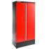 0 drawer Epoxy Coated Metal Wall Mount Tool Cabinet, 2.06m x 506mm x 1m