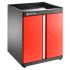 0 drawer Epoxy Coated Metal Tool Cabinet, 840mm x 701mm x 722mm