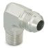 Parker Elbow 90° Male 37° JIC Flare to Male BSPT, 12-8C3MXS