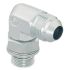 Parker Elbow 90° Male 37° JIC Flare to Male BSPP, 12-8C4OMXS