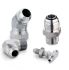 Parker Hydraulic Male Stud M22 Male to UNF 1 1/16-12 Male, 12M22C8OMXS