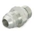 Parker Hydraulic Straight Threaded Adaptor BSPP 1 Male to UNF 1 5/8-12 Male, 20-16F42EDMXS