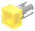 EAO Yellow Square Push Button Lens for Use with Push Button