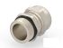 1SNG Series Brass Brass, CR, NBR Cable Gland, M20 Thread, 6mm Min, 12mm Max, IP66, IP68