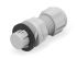 1SNG Series Light Grey PA 6 Cable Gland, PG13.5 Thread, 3mm Min, 10mm Max, IP66, IP68