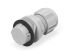 1SNG Series Light Grey PA 6 Cable Gland, PG13.5 Thread, 8mm Min, 17mm Max, IP66, IP68