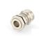 1SNG Series Brass Brass, CR, NBR, PA 6 Cable Gland, PG9 Thread, 4mm Min, 8mm Max, IP66, IP68