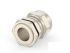 1SNG Series Brass Brass, CR, NBR, PA 6 Cable Gland, PG13.5 Thread, 6mm Min, 12mm Max, IP66, IP68
