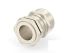 1SNG Series Brass Brass, CR, NBR, PA 6 Cable Gland, PG21 Thread, 13mm Min, 18mm Max, IP66, IP68