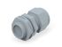 1SNG Series Grey PA 6 Cable Gland, M20 Thread, 6mm Min, 12mm Max, IP66, IP68