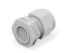 1SNG Series Light Grey PA 6 Cable Gland, M25 Thread, 11mm Min, 17mm Max, IP66, IP68