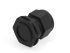 1SNG Series Black PA 6 Cable Gland, M32 Thread, 15mm Min, 21mm Max, IP66, IP68