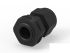 1SNG Series Black PA 6 Cable Gland, PG9 Thread, 4mm Min, 8mm Max, IP66, IP68