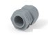 1SNG Series Grey PA 6 Cable Gland, PG16 Thread, 10mm Min, 14mm Max, IP66, IP68