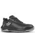 Jallatte JALJUNO JH306 Unisex Black, Grey Aluminium  Toe Capped Safety Shoes, UK 2, EU 35