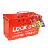 Spectrum Industrial Orange 13-Lock Safety Lockout