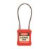Spectrum Industrial Red 1-Lock Safety Lockout, 3mm Shackle