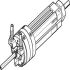 Festo DSL-25-40-270-CC-A-S20-B Pneumatikus forgó működtető, 246°