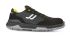 Jallatte JALDATA SAS ESD Unisex Black/Grey  Toe Capped Safety Shoes, UK 3, EU 36