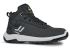 Zapatos de seguridad Jallatte, serie JALHYBRIS SAS ESD de color Negro/gris, talla 36, S3 SRC