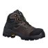 LEMAITRE SECURITE TIGER BTP S3 CI SRC Black/Brown Non Metallic Toe Capped Womens Safety Boots, UK 5, EU 38