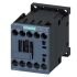 Siemens Kontaktorrelé, tekercs: 12 V DC, 4 pólusú, 10 A, 4NO