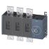 Siemens 3 Pole Fixed Switch Disconnector - 2000A Maximum Current, 1000kW Power Rating, IP00, IP20