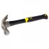 CK Carbon Steel Claw Hammer with Fibreglass Handle, 454g